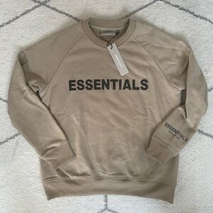 Fear Of God Essentials Crewneck Beige